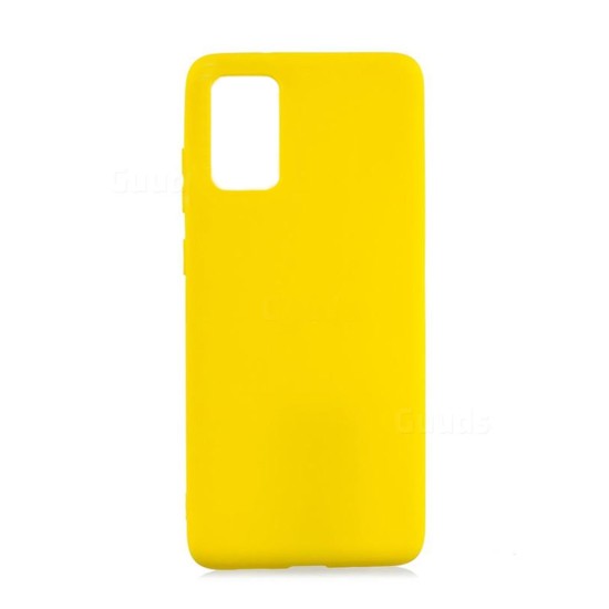 Silicone Case for Samsung Galaxy Note 20 Yellow